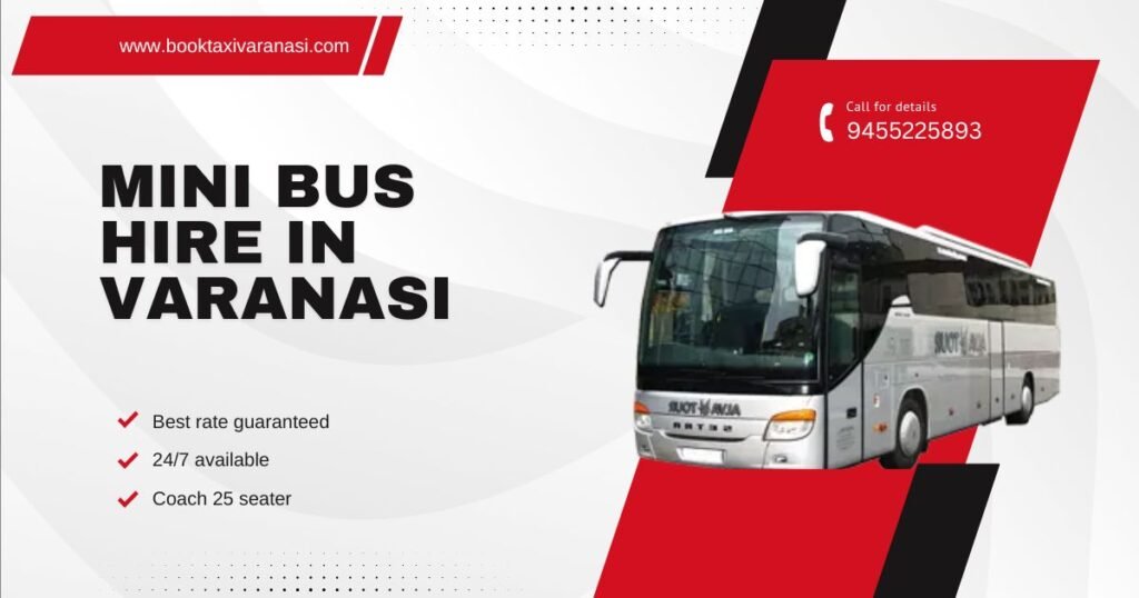 Mini bus hire in varanasi