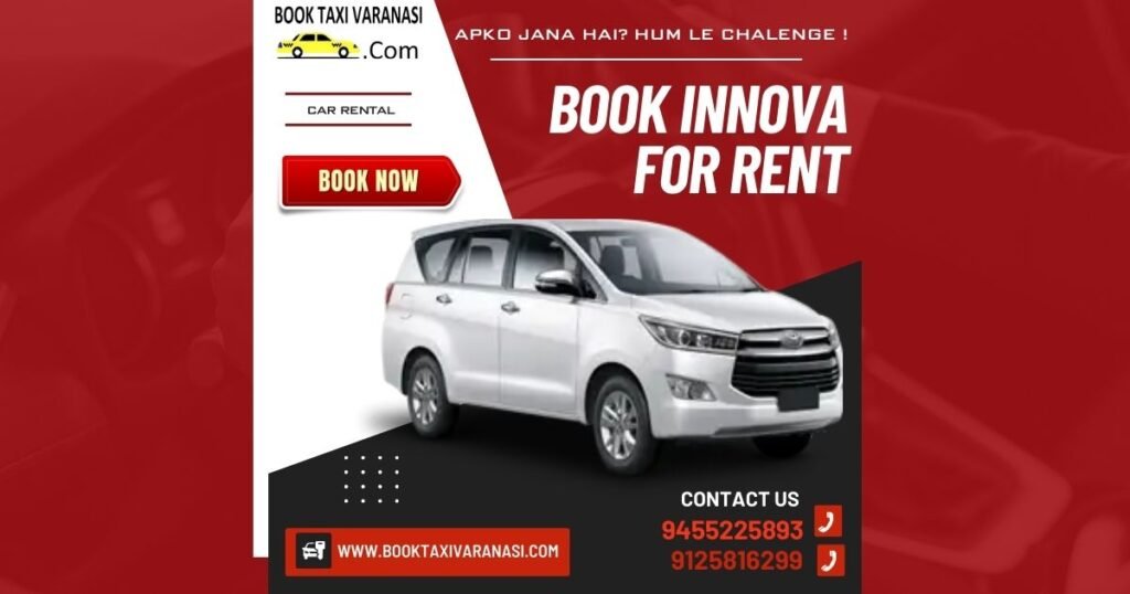Book Innova on rent in Varanasi