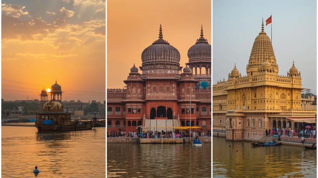 Assi Ghat sunrise, Ayodhya Ram Mandir, Prayagraj Sangam.