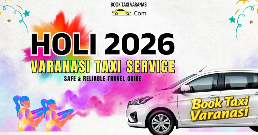 Holi 2026 Varanasi Taxi Service