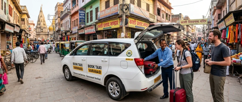 instant cab booking in varanasi