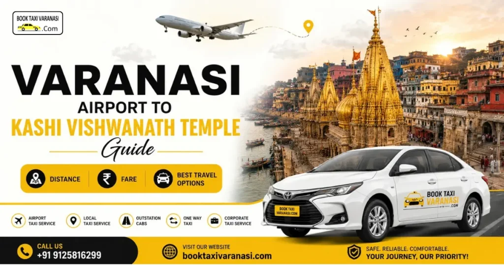 Varanasi Airport to Kashi Vishwanath Temple Guide