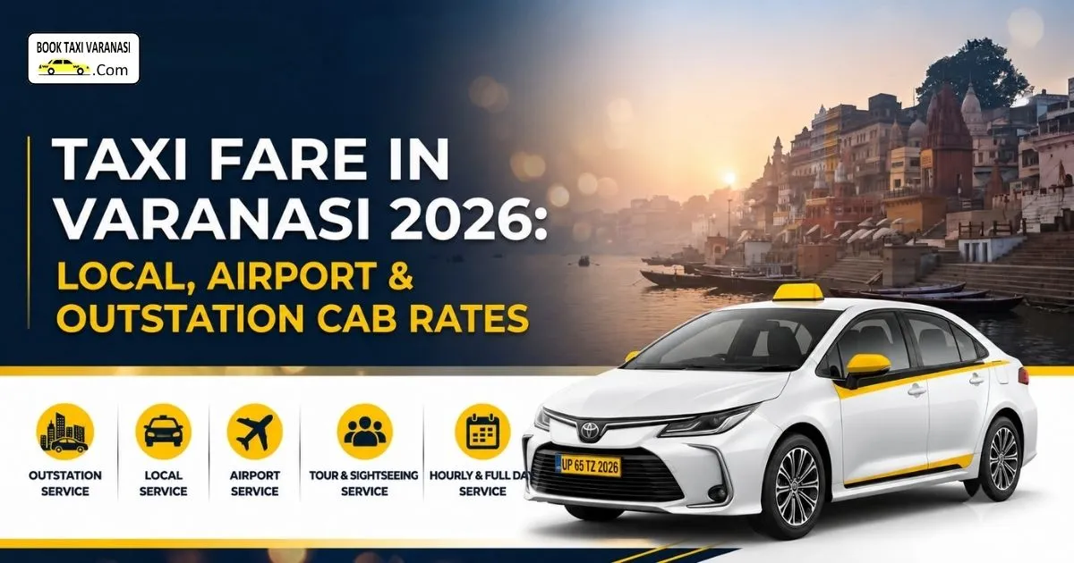taxi fare in Varanasi 2026