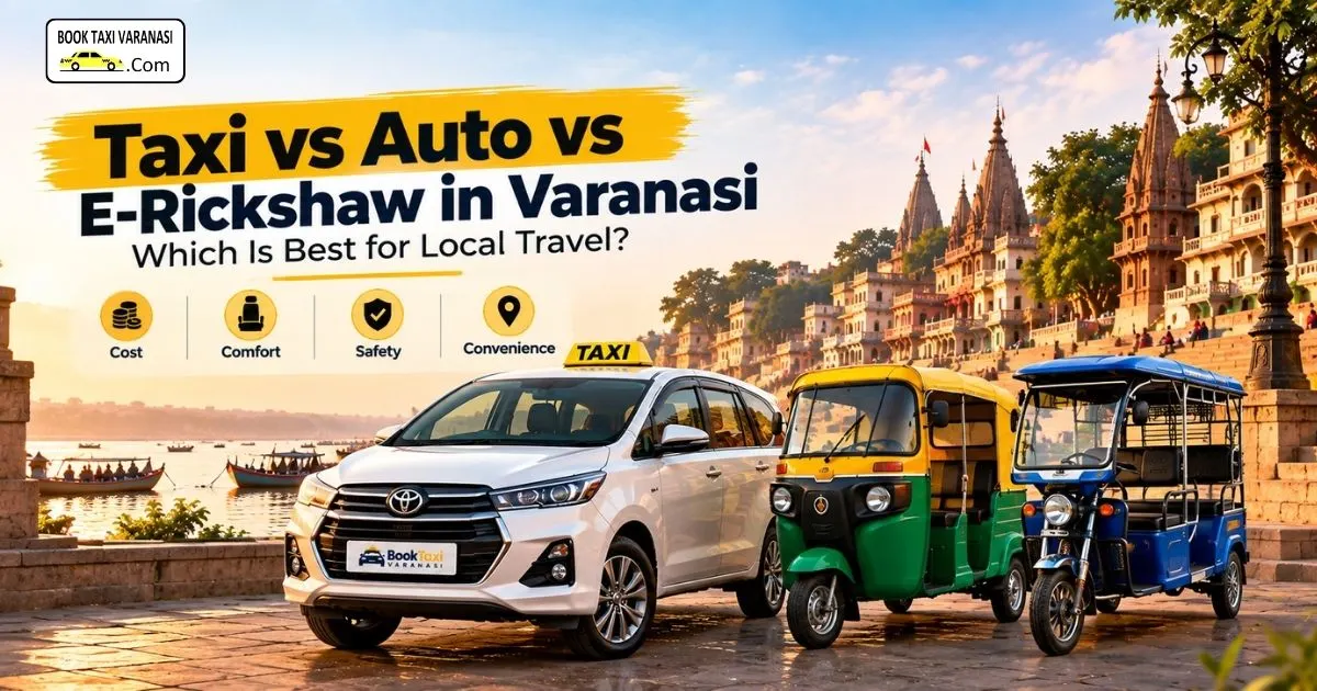 taxi vs auto vs e-rickshaw